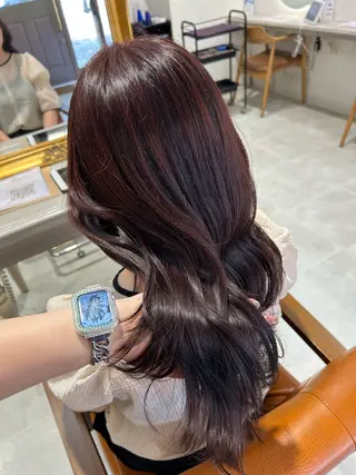 カラー 内藤 歩香🐈‍⬛🩶のヘアスタイル