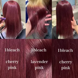 カラー 💖ブリーチ/暖色 𝐘𝐮𝐢💖のヘアスタイル