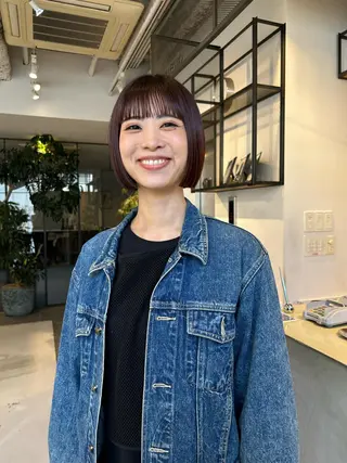 ショート 津葉井 麗奈のヘアスタイル