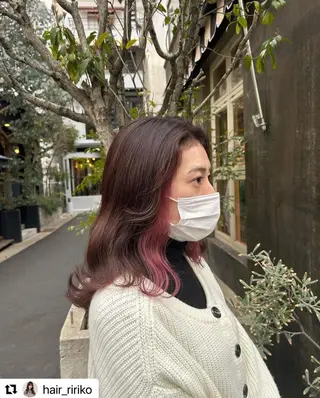 ミディアム カラー メンズ 🩷Eny terrace🩷のヘアスタイル