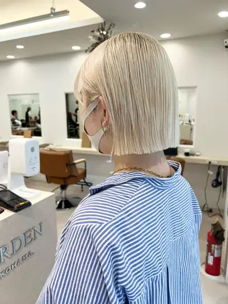 ショート カラー 💙31日限定 💙金井悠華💙のヘアスタイル