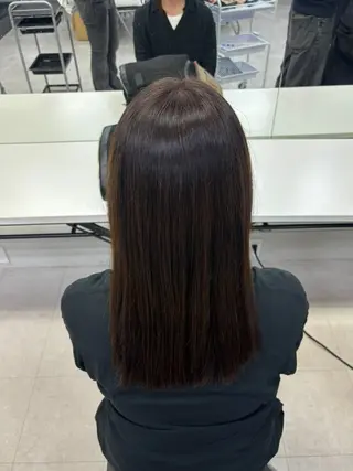 カラー 野中 日和のヘアスタイル