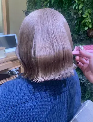 セミロング &.TIGRE KUMAMOTOのヘアスタイル