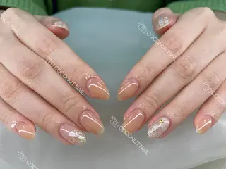 ネイル 神田 ココナッツのネイルデザイン