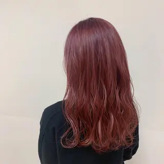 セミロング カラー ヘアアレンジ 【Sweep】おじま のぞみのヘアスタイル