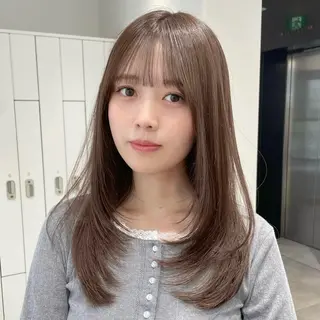 ロング カラー sora/レイヤー/ 透明感カラー🎀のヘアスタイル