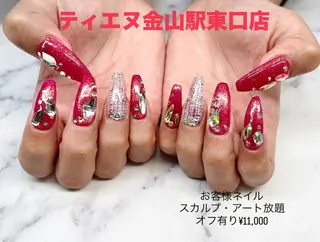 ネイル ティーエヌ 金山駅東口店のネイルデザイン