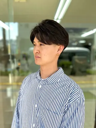 ショート パーマ メンズ メンズパーマの達人 / タカシマダイスケのヘアスタイル