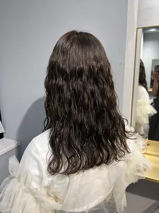 セミロング スパイラルパーマ /神野のヘアスタイル