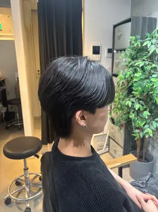 メンズ 韓国&メンズウルフ 高森蓮のヘアスタイル