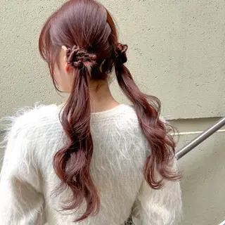 ロング ヘアアレンジ SHANTi 飯塚 ヘアセット/髪質改善のヘアスタイル