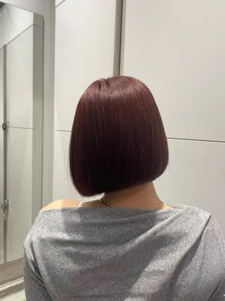 ショート カラー MINX OVER所属・本間里利果/カット・ カラーモデル募集中✨のヘアスタイル