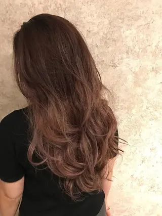 ミディアム カラー パーマ nubes所属・🌟高田 聖菜🌟のヘアスタイル