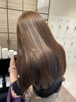 ロング レイヤー/ハイトーン 🫧‪Erikaのヘアスタイル