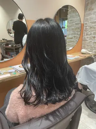 セミロング カラー 👾TAMURA MAAYA👾のヘアスタイル