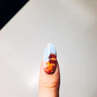 ネイル nail salon Emi la beaute 心斎橋店所属・坪野 めぐみのネイルデザイン