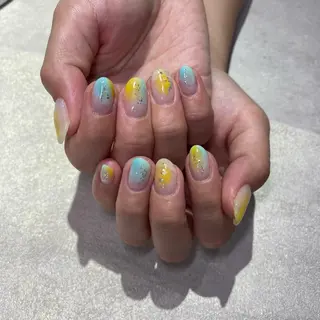 ネイル Amber21.所属・Nagahama Akariのネイルデザイン