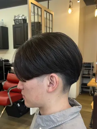 ショート パーマ メンズ 韓国風メンズ/毛流れ ヘアなら須田龍世のヘアスタイル