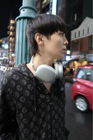 ショート カラー メンズ Rei/ 縮毛矯正/ ハイライトカラー募集のヘアスタイル