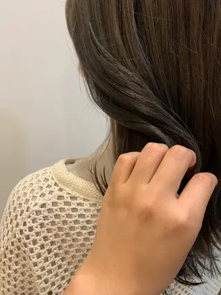 ミディアム カラー 韓国🇰🇷髪質改善 Chisaki치사키のヘアスタイル