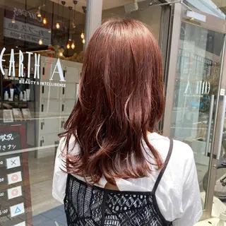 ロング カラー 野老 海音のヘアスタイル