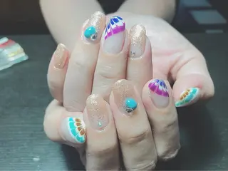 ネイル 高山 歩美のネイルデザイン