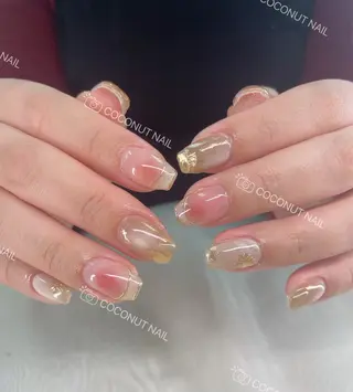 ネイル 神田 ココナッツのネイルデザイン