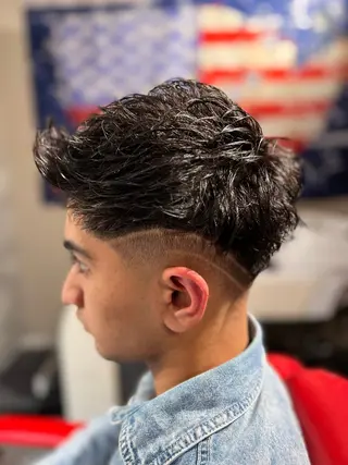 ショート メンズ SON＆MARLEY'S BAR BER所属・江口 沙良のヘアスタイル