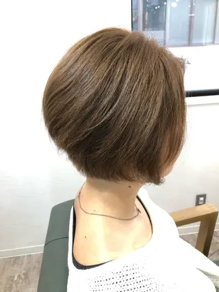 ショート カラー 佐々木 政徳のヘアスタイル