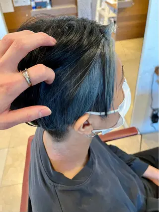 カラー メンズ 今村俊介 メンズカットのヘアスタイル