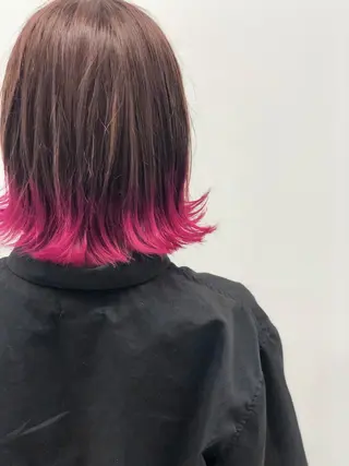 ミディアム カラー 似合わせ専門美容師 なかじまのヘアスタイル