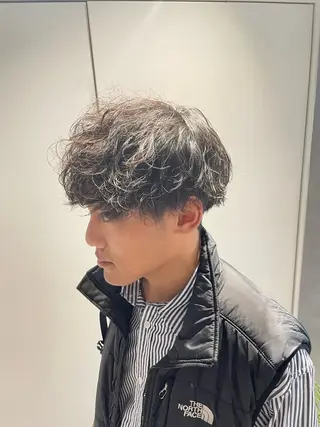 ショート パーマ メンズ 🔱メンズパーマ特化 🔱山下和輝のヘアスタイル