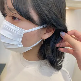 ミディアム 【ヘアセット/美眉】 吉川玲のヘアスタイル