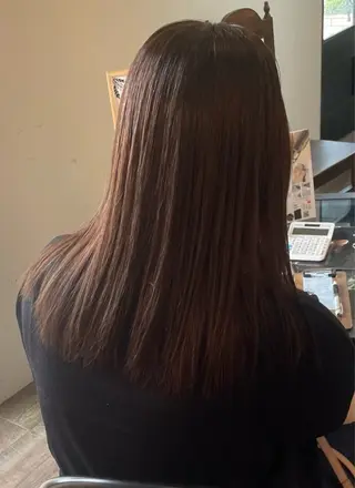 ロング カラー モテるブラウンカラー の達人Tomoyaのヘアスタイル