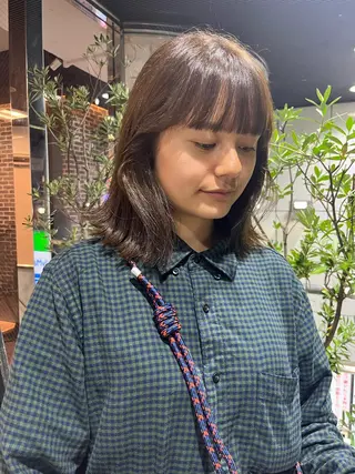 ミディアム メンズスタイル Hitomi🐶のヘアスタイル