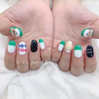 ミディアム nail jaol池袋店所属・ネイルJaol 池袋のネイルデザイン