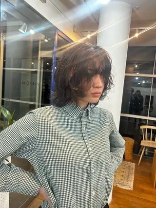 カラー VISION   aoyama所属・かがやしづ ⭐️ハイトーンのヘアスタイル