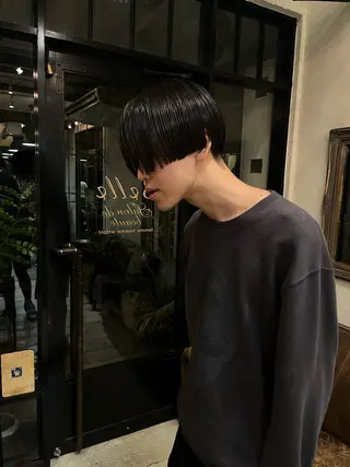 メンズ hidetora ／レイヤーショートのヘアスタイル