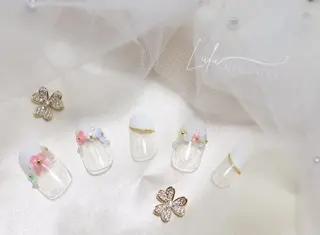 ネイル Lulu nail salon 南堀江店所属・西村 あやかのネイルデザイン