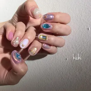 ネイル kichi･:* みじゅのネイルデザイン
