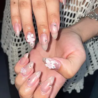 ネイル 🎀NAIL🎀 AI🪄︎︎◝✩のネイルデザイン