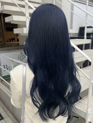 ロング カラー ハイトーン/ブリーチ 💙みずき💙のヘアスタイル
