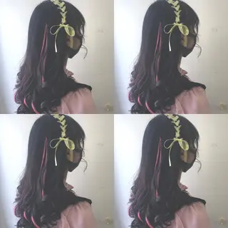 セミロング ヘアアレンジ 🌷MAYU 🌷のヘアスタイル