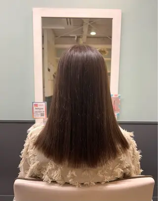 ミディアム カラー 小野 こゆきのヘアスタイル