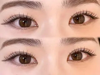 マツエク・マツパ まつげ/眉ナチュラル 🌼西垣のマツエク・マツパデザイン