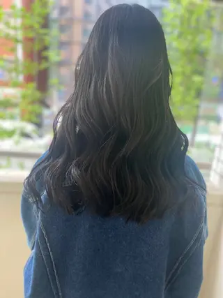 ロング 🌈韓国風カラー🌈 渡部隆介のヘアスタイル