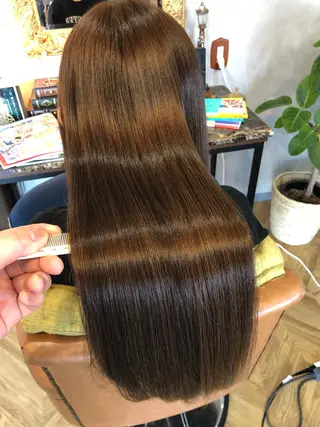 ロング soins de   MaLily所属・soins de MaLilyのヘアスタイル