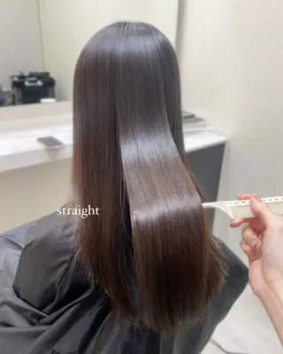 ロング パーマ eclart ayaのヘアスタイル