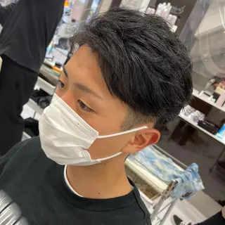 ショート パーマ ✨メンズ支持率no1 野上✨のヘアスタイル