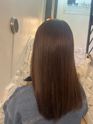 ロング 宮里 萌々のヘアスタイル